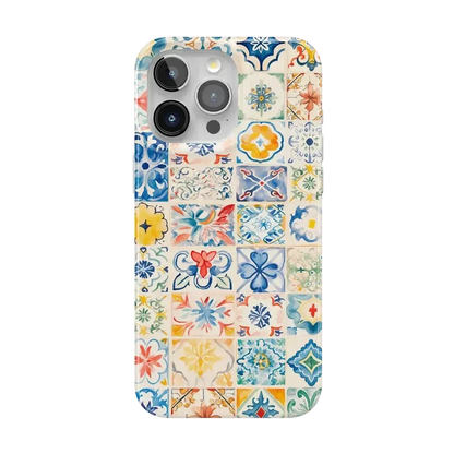 Tuscan Tiles | Dolce Vita Case iPhone Case get.casely Classic + MagSafe® iPhone 15 Pro Max
