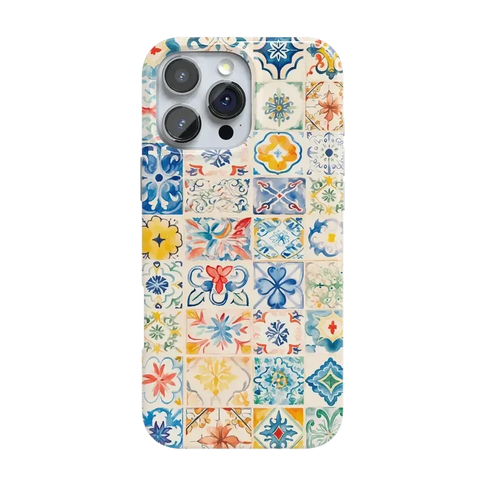 Tuscan Tiles | Dolce Vita Case iPhone Case get.casely Classic + MagSafe® iPhone 16 Pro Max