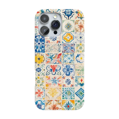 Tuscan Tiles | Dolce Vita Case iPhone Case get.casely Classic + MagSafe® iPhone 16 Pro Max