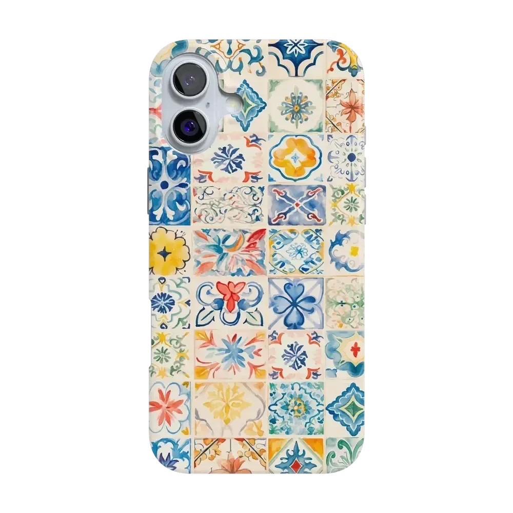 Tuscan Tiles | Dolce Vita Case iPhone Case get.casely Classic + MagSafe® iPhone 16