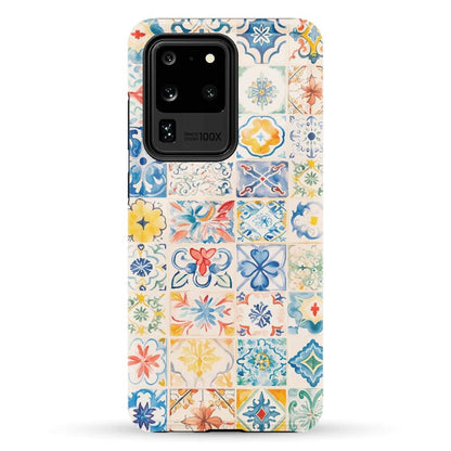 Tuscan Tiles | Dolce Vita Case iPhone Case get.casely Essential Galaxy S20 Ultra