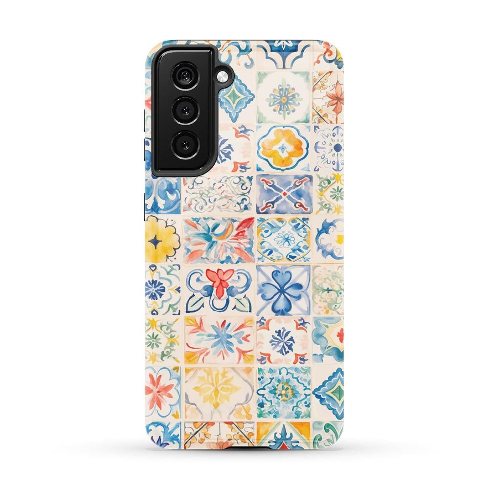 Tuscan Tiles | Dolce Vita Case iPhone Case get.casely Essential Galaxy S21