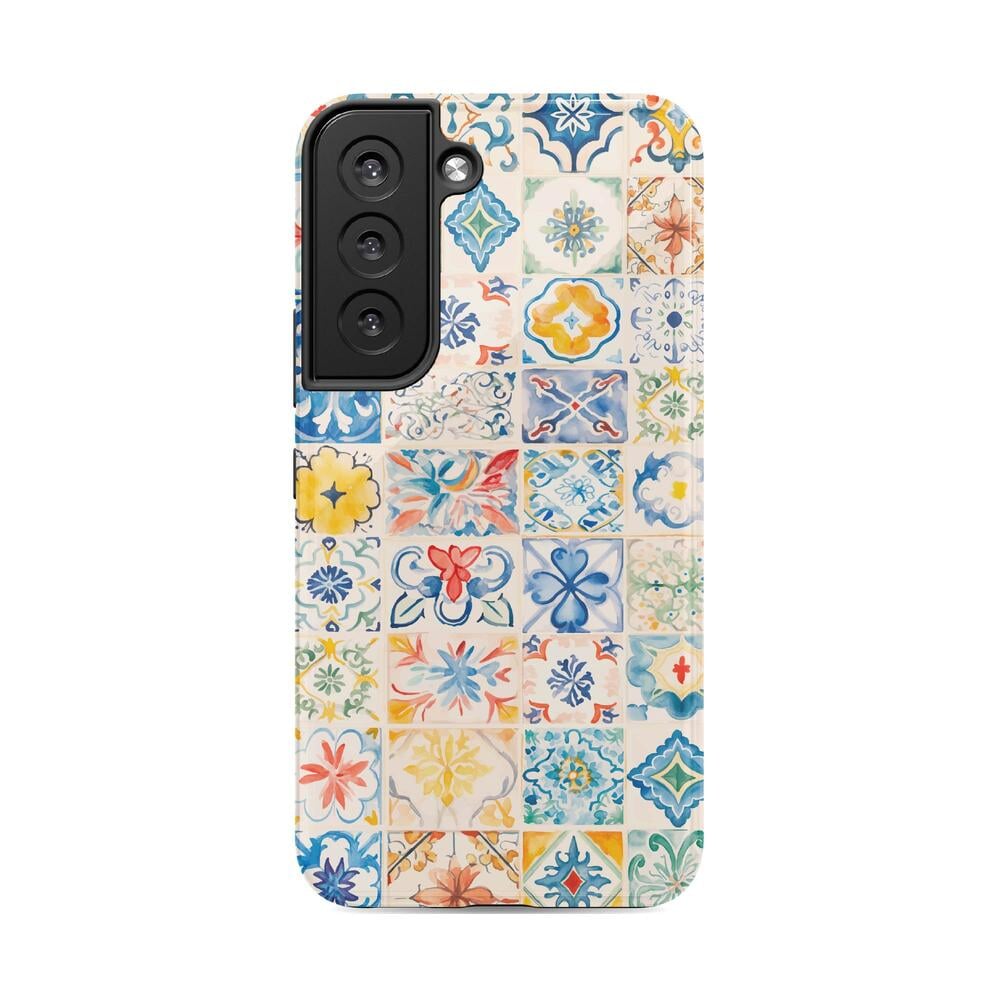 Tuscan Tiles | Dolce Vita Case iPhone Case get.casely Essential Galaxy S22