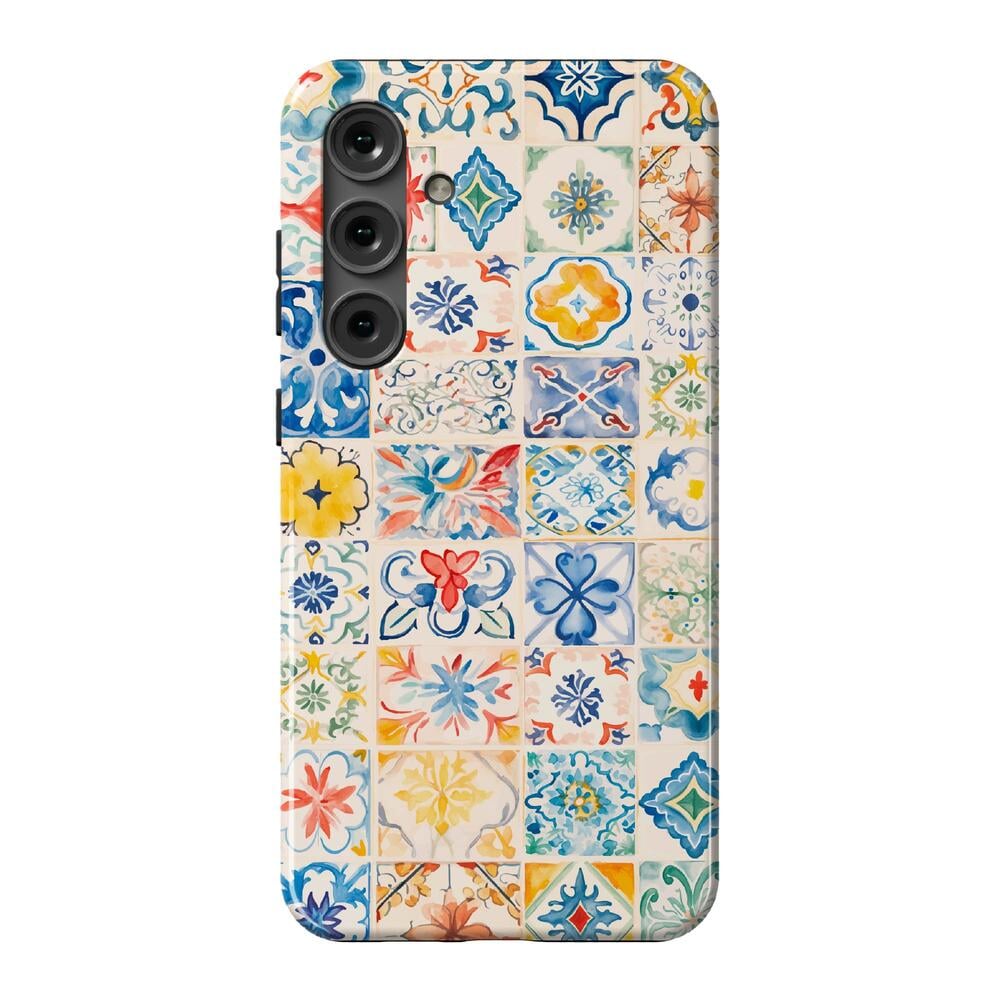 Tuscan Tiles | Dolce Vita Case iPhone Case get.casely Essential Galaxy S24 Plus
