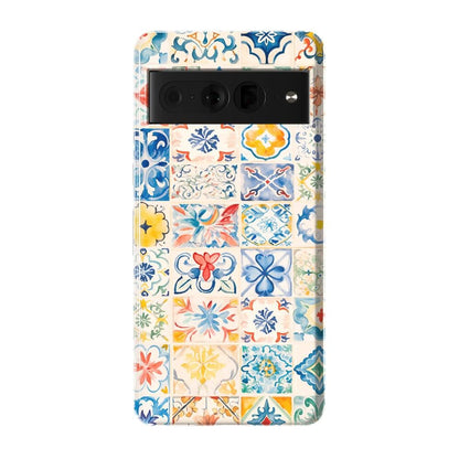 Tuscan Tiles | Dolce Vita Case iPhone Case get.casely Essential Google Pixel 7 Pro