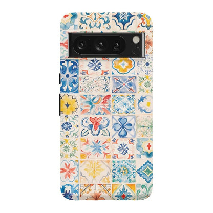 Tuscan Tiles | Dolce Vita Case iPhone Case get.casely Essential Google Pixel 8 Pro