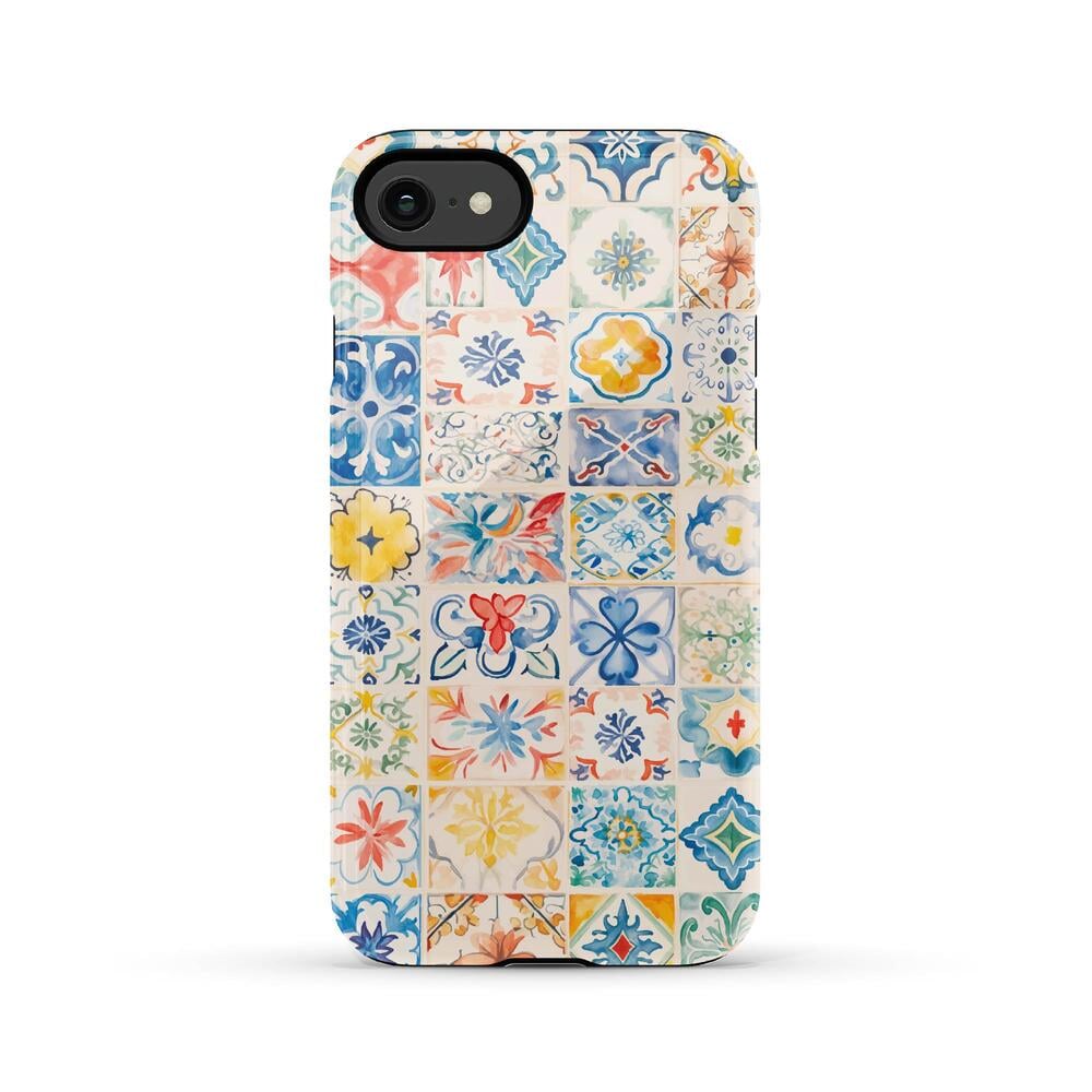 Tuscan Tiles | Dolce Vita Case iPhone Case get.casely Essential iPhone SE (2020 & 2022)