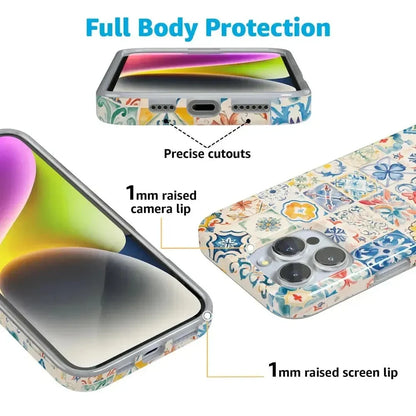 Tuscan Tiles | Dolce Vita Case iPhone Case get.casely