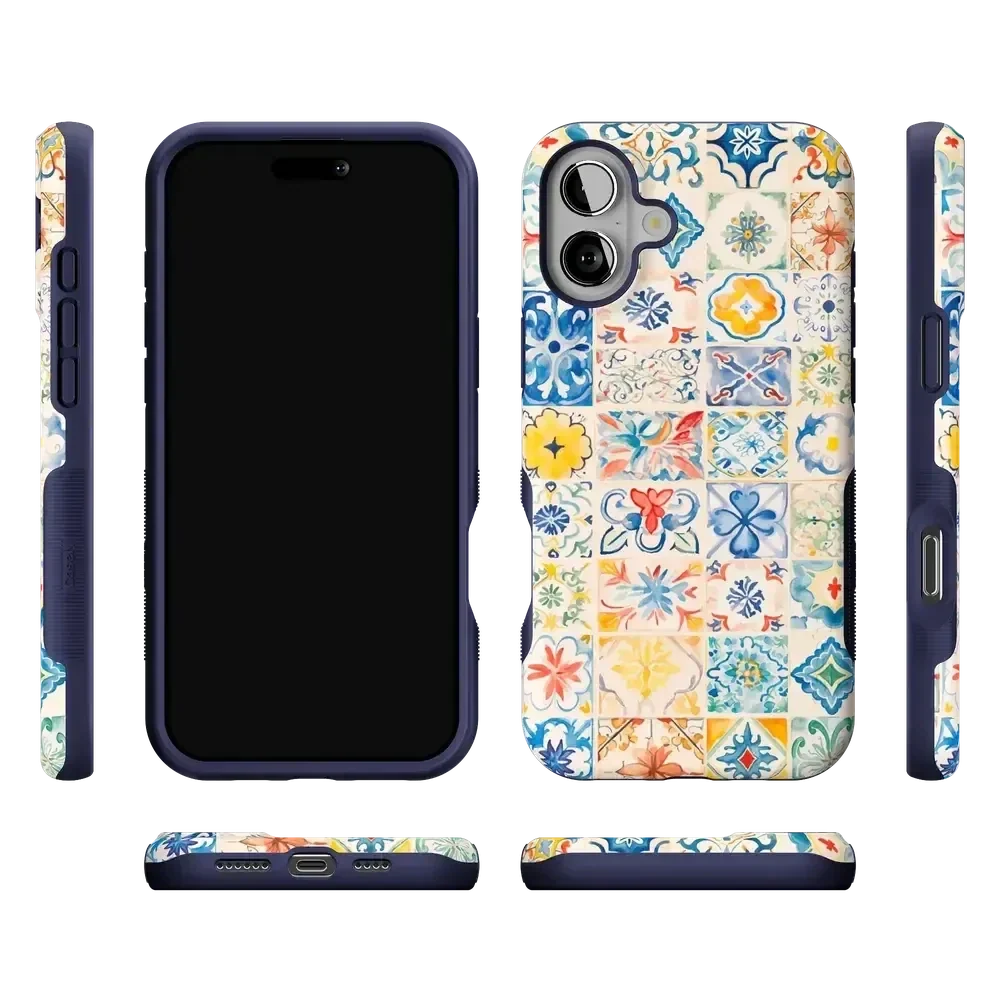 Tuscan Tiles | Dolce Vita Case iPhone Case get.casely