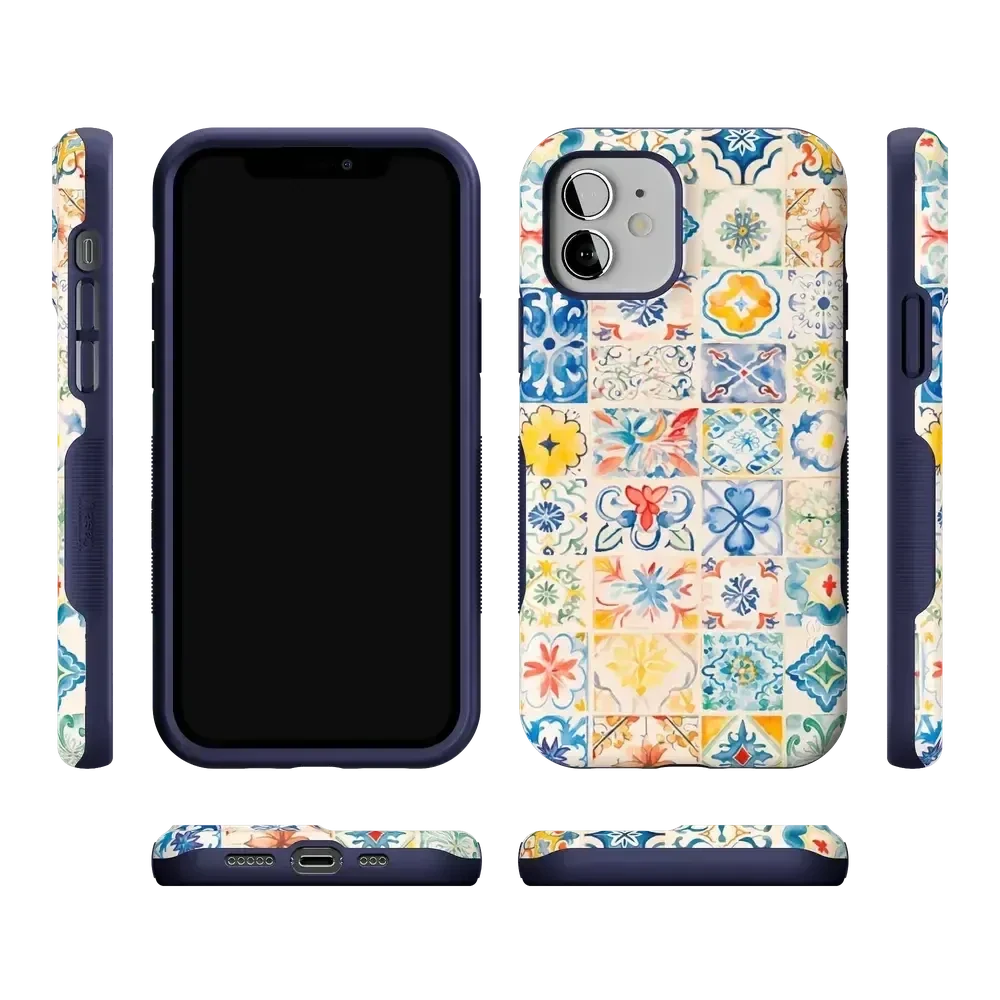 Tuscan Tiles | Dolce Vita Case iPhone Case get.casely