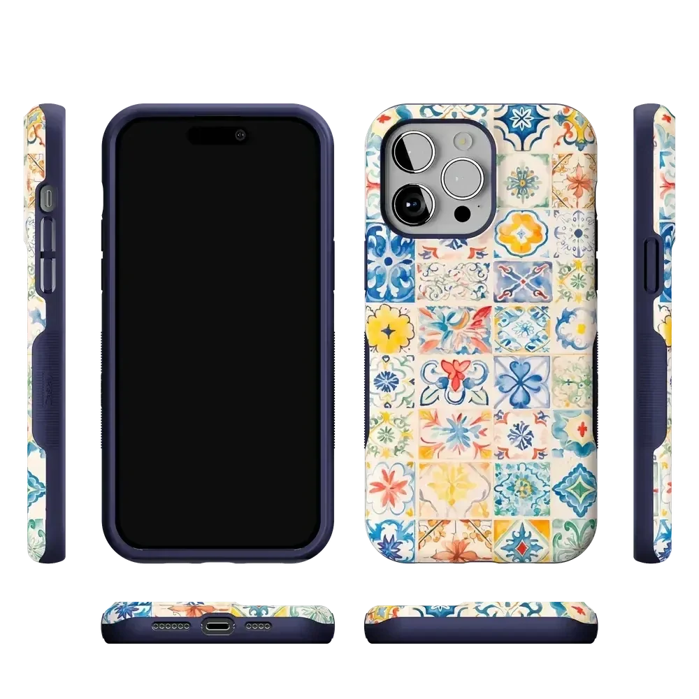 Tuscan Tiles | Dolce Vita Case iPhone Case get.casely