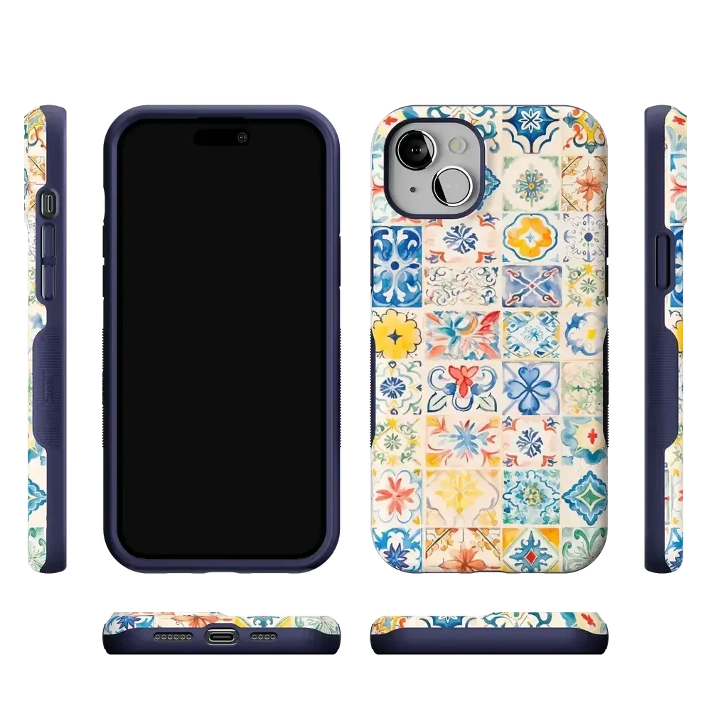 Tuscan Tiles | Dolce Vita Case iPhone Case get.casely