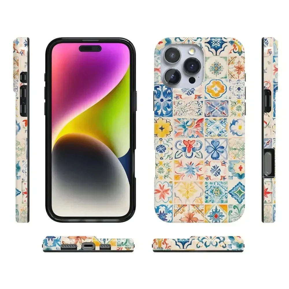 Tuscan Tiles | Dolce Vita Case iPhone Case get.casely