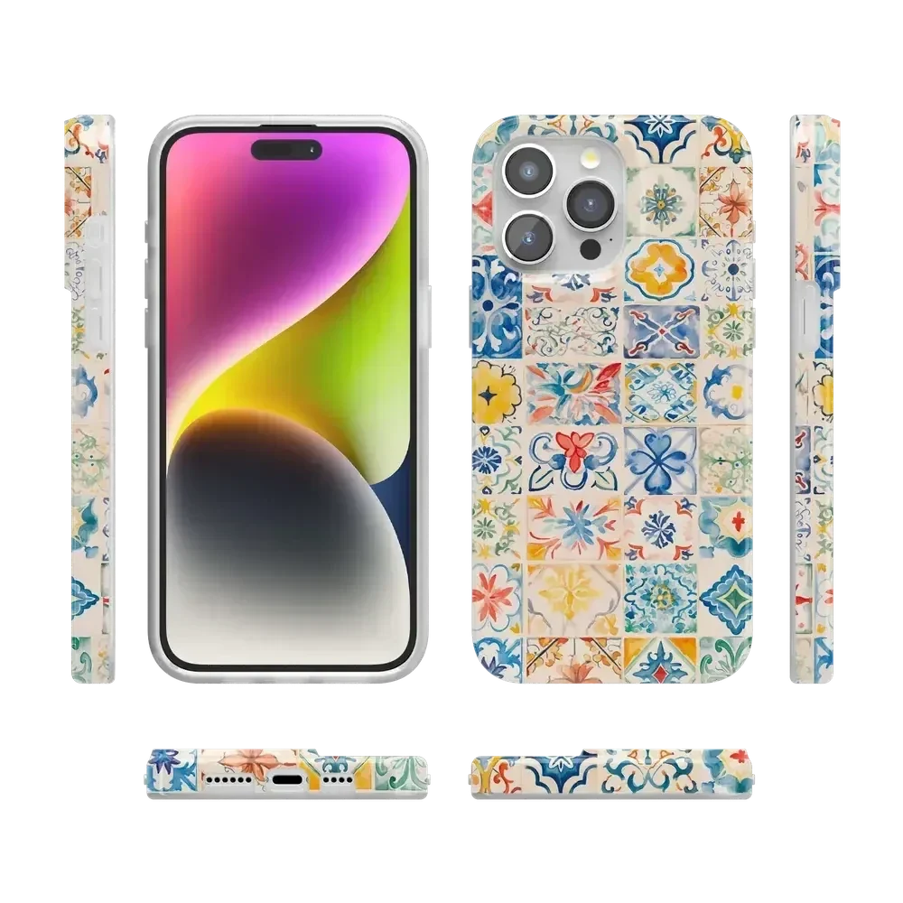 Tuscan Tiles | Dolce Vita Case iPhone Case get.casely