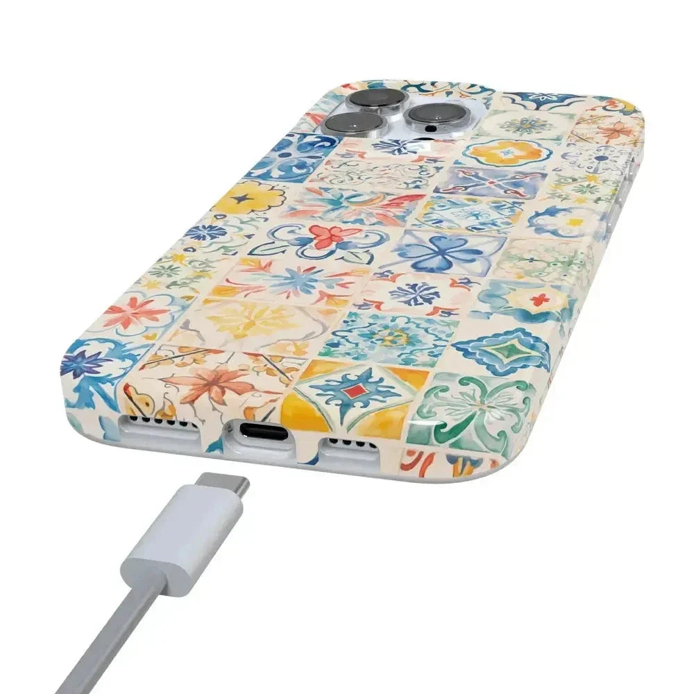 Tuscan Tiles | Dolce Vita Case iPhone Case get.casely