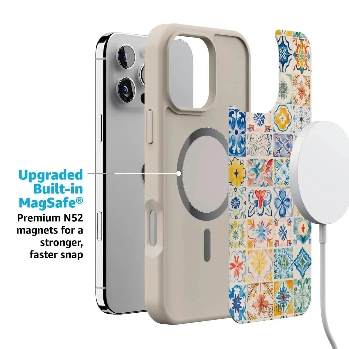 Tuscan Tiles | Dolce Vita Case iPhone Case get.casely