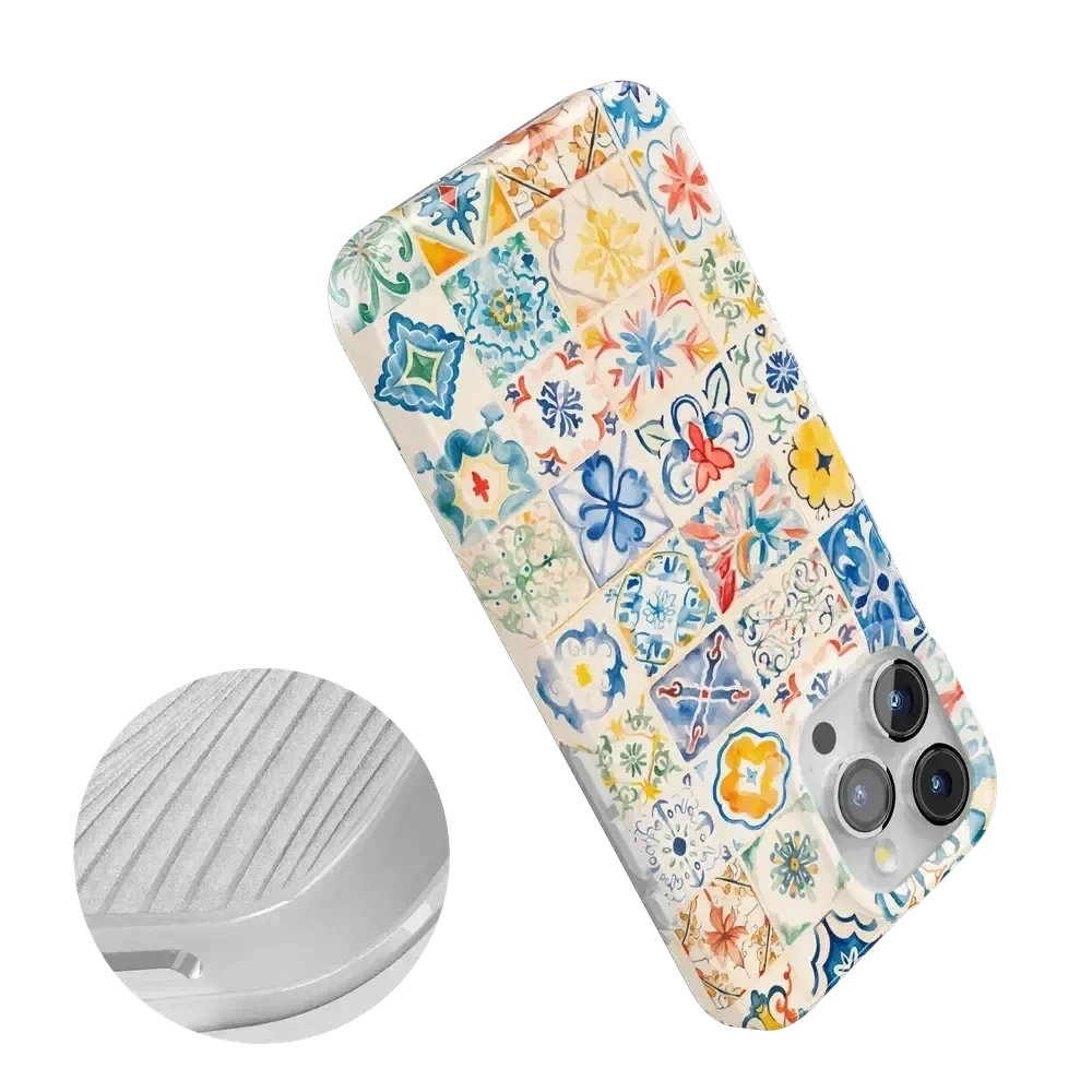 Tuscan Tiles | Dolce Vita Case iPhone Case get.casely