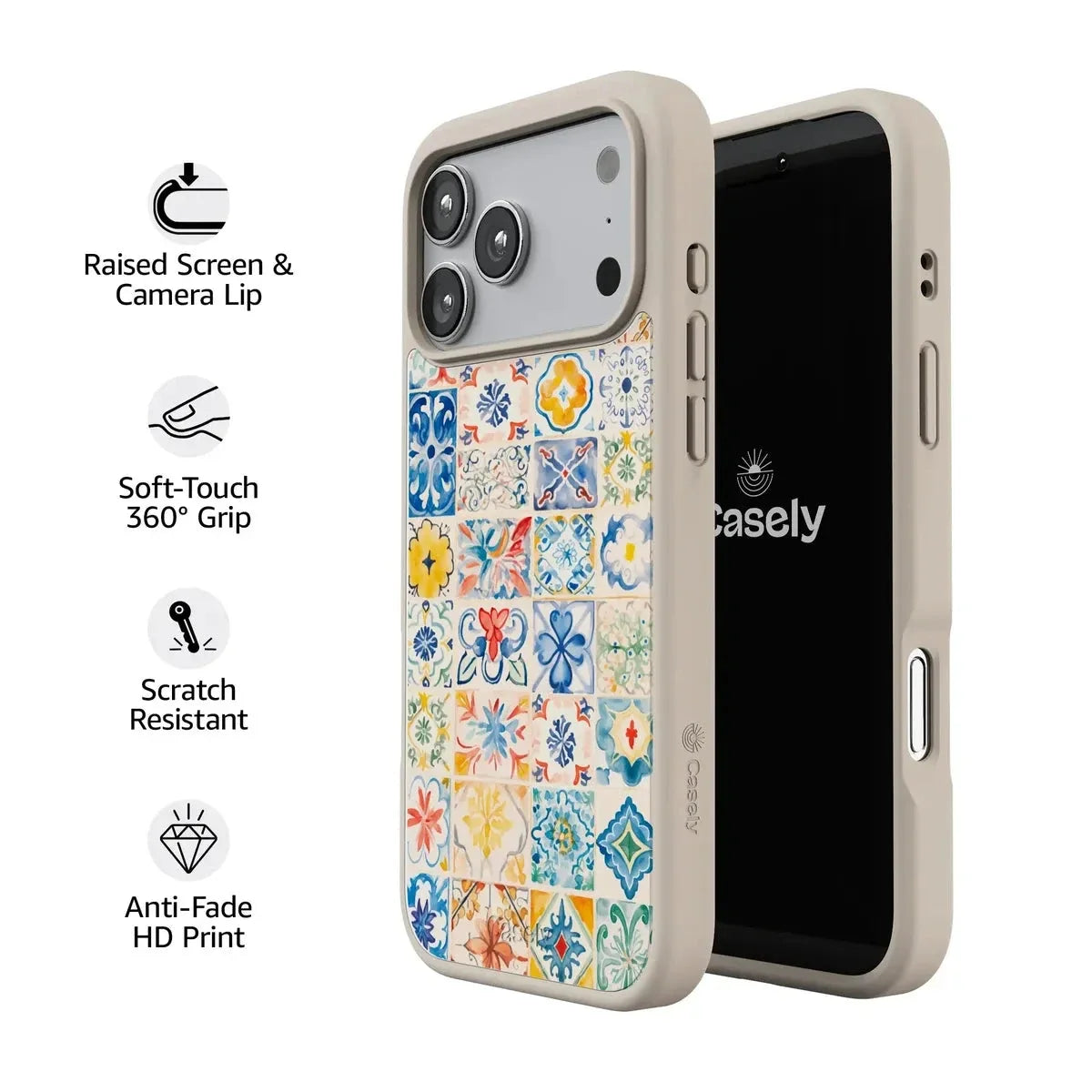 Tuscan Tiles | Dolce Vita Case iPhone Case get.casely
