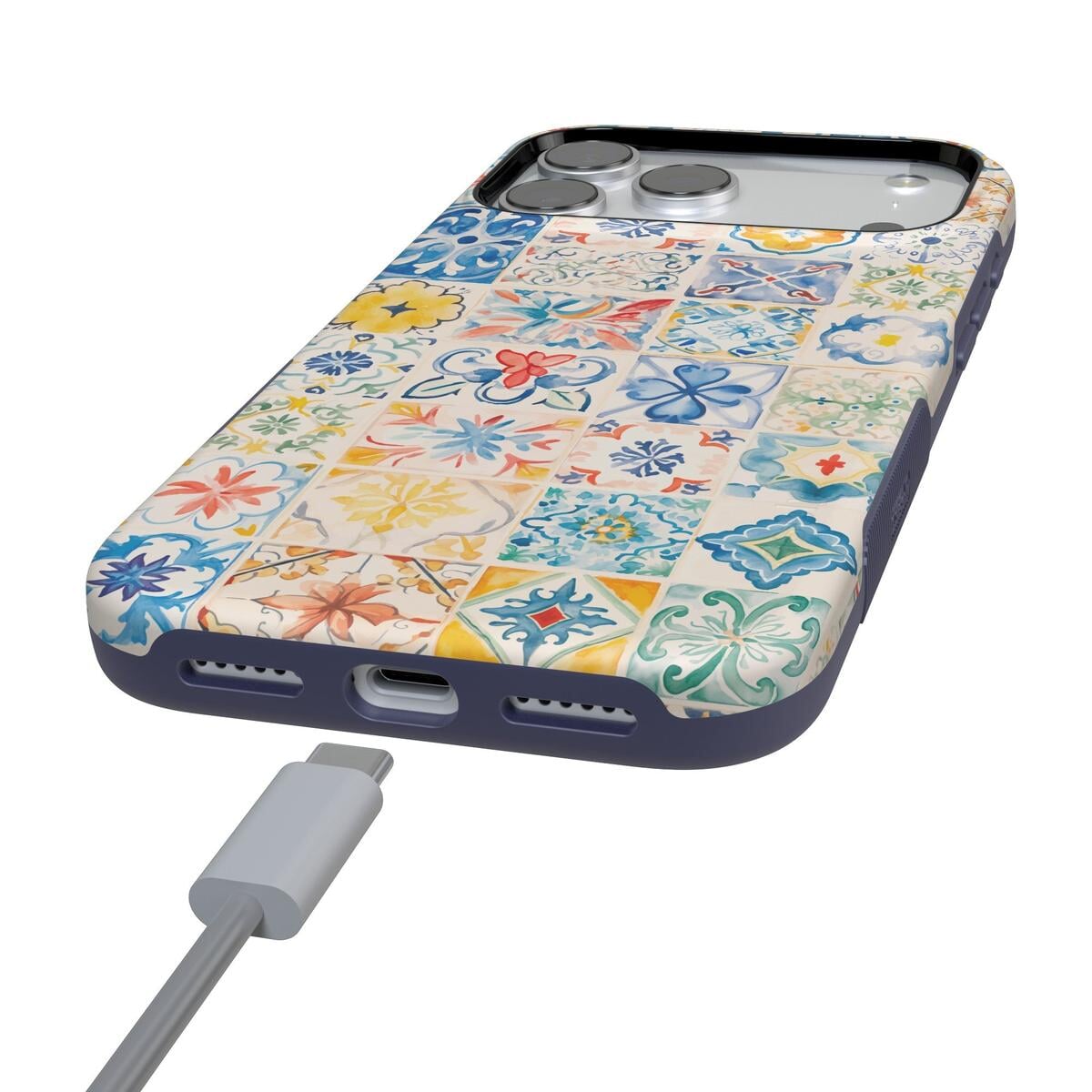 Tuscan Tiles | Dolce Vita Case iPhone Case get.casely