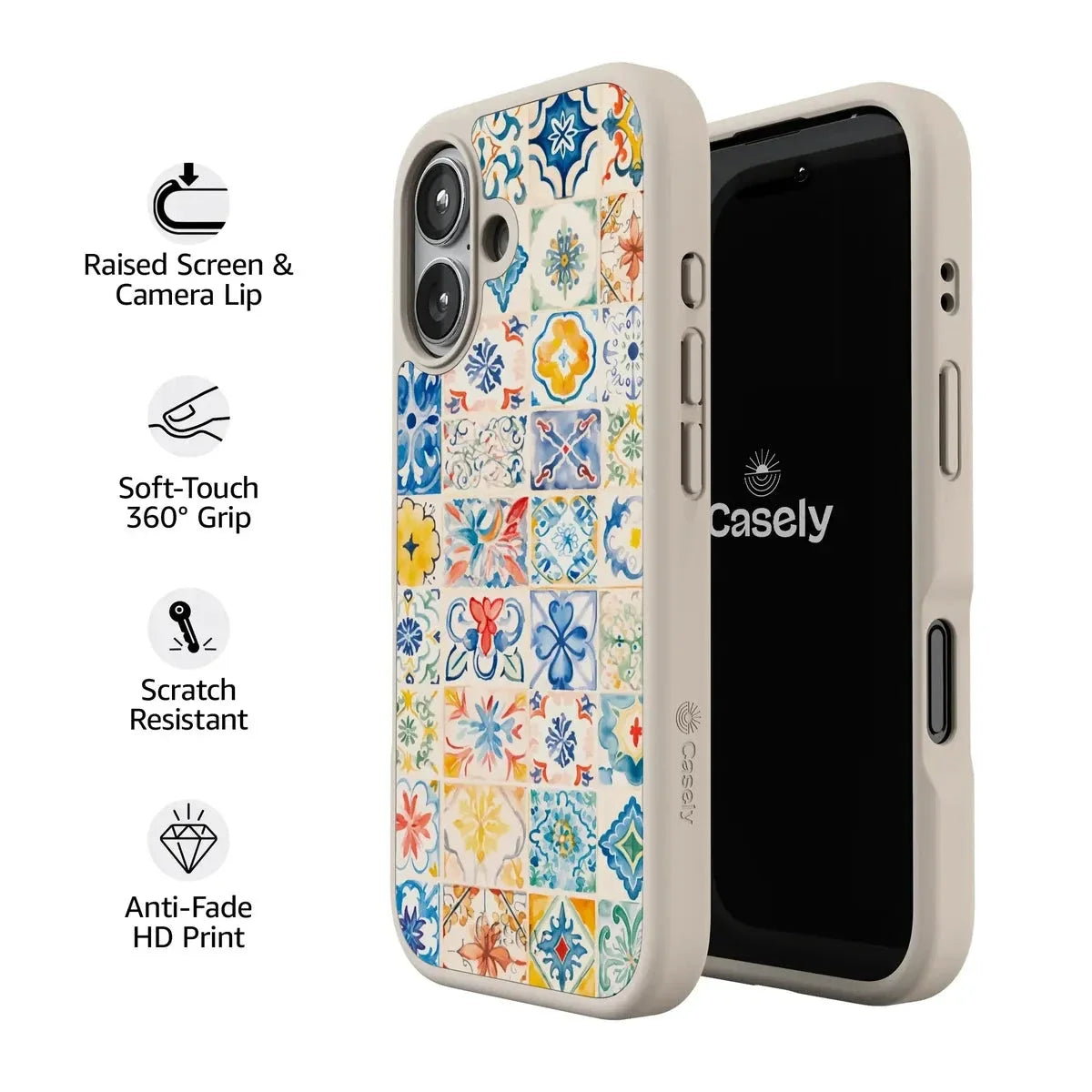 Tuscan Tiles | Dolce Vita Case iPhone Case get.casely