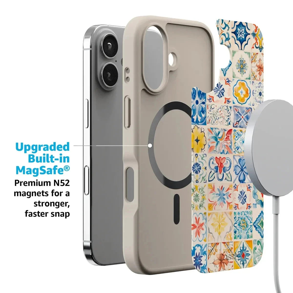 Tuscan Tiles | Dolce Vita Case iPhone Case get.casely