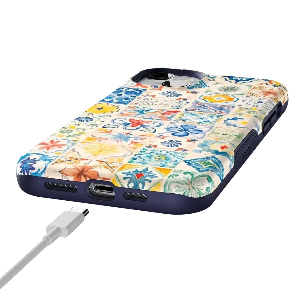 Tuscan Tiles | Dolce Vita Case iPhone Case get.casely