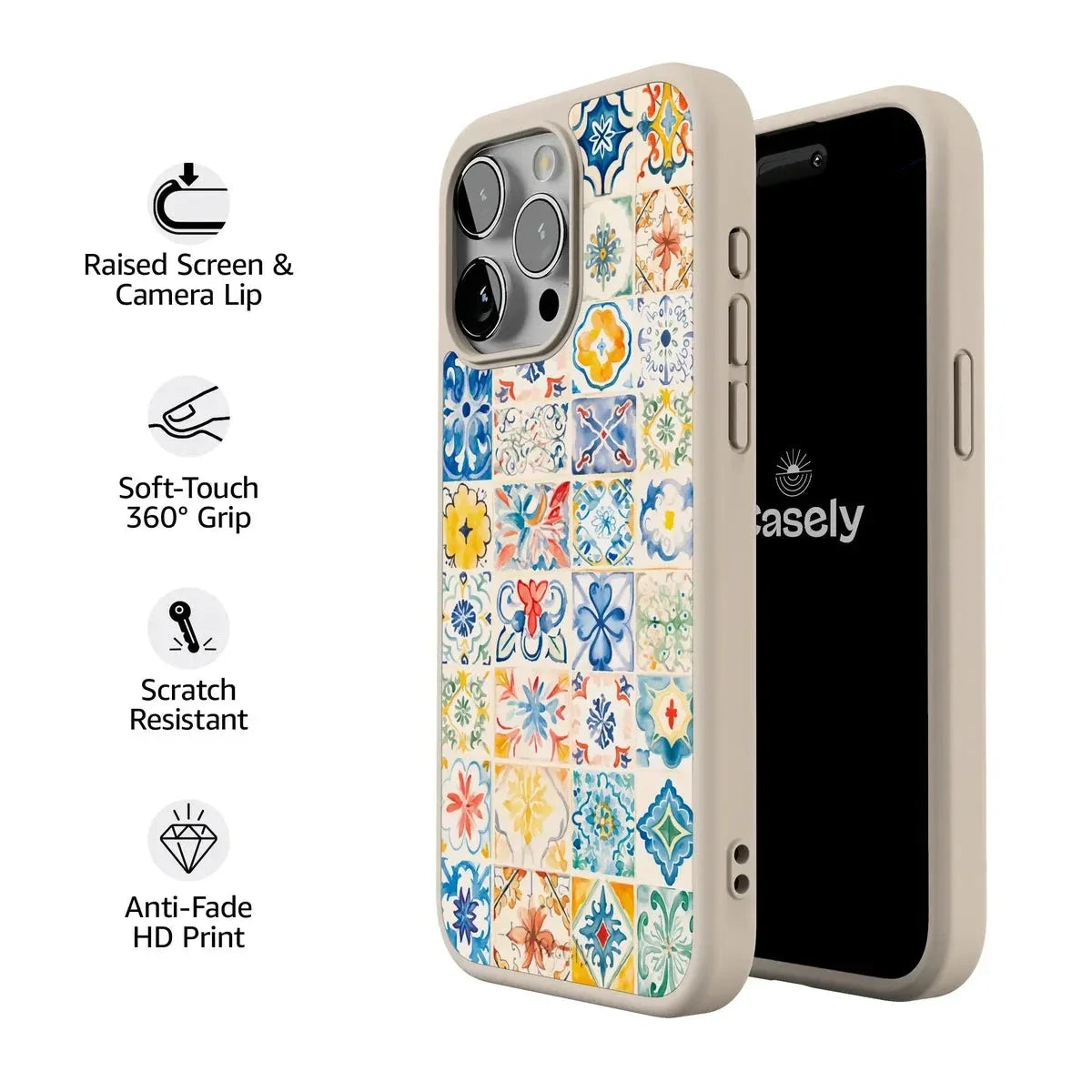 Tuscan Tiles | Dolce Vita Case iPhone Case get.casely