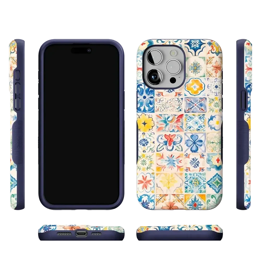 Tuscan Tiles | Dolce Vita Case iPhone Case get.casely