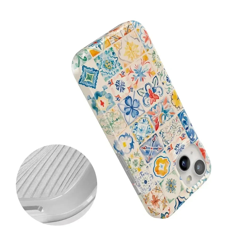 Tuscan Tiles | Dolce Vita Case iPhone Case get.casely