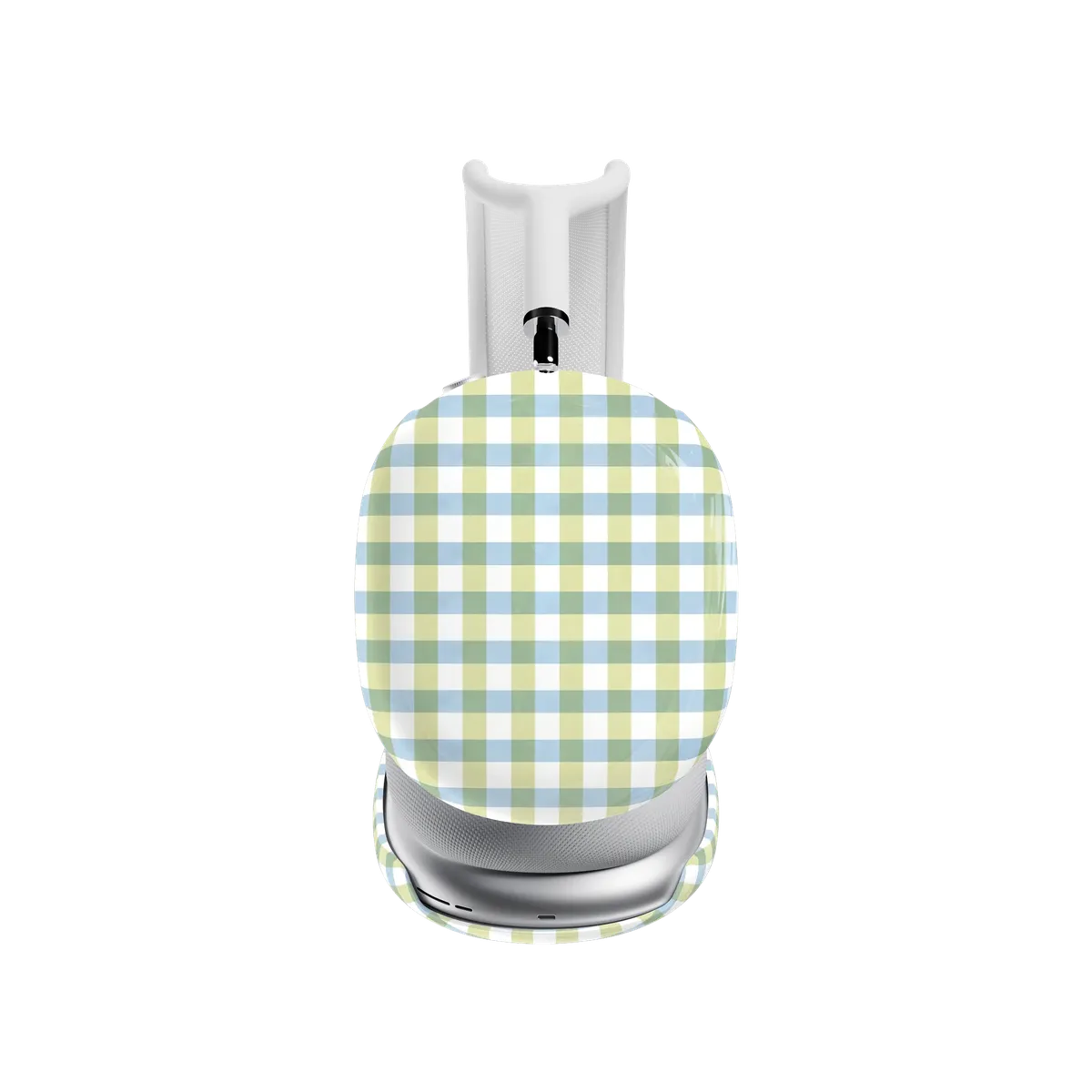 Pastel Picnic | Blue & Green Gingham AirPods Max Case
