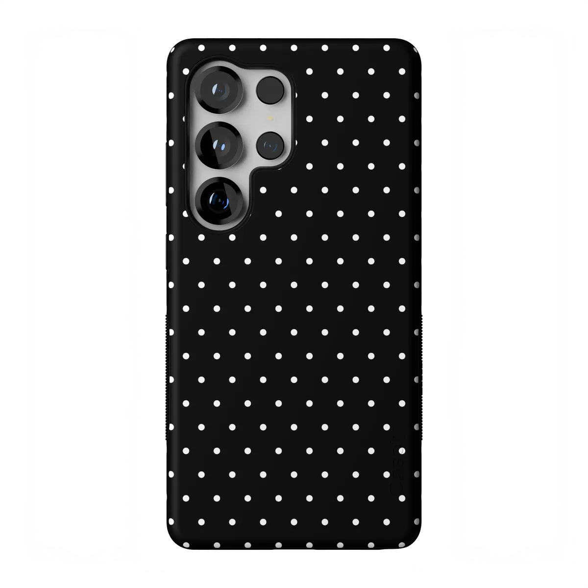 On the Dot | White Polka Dot Case