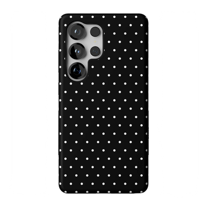 On the Dot | White Polka Dot Case
