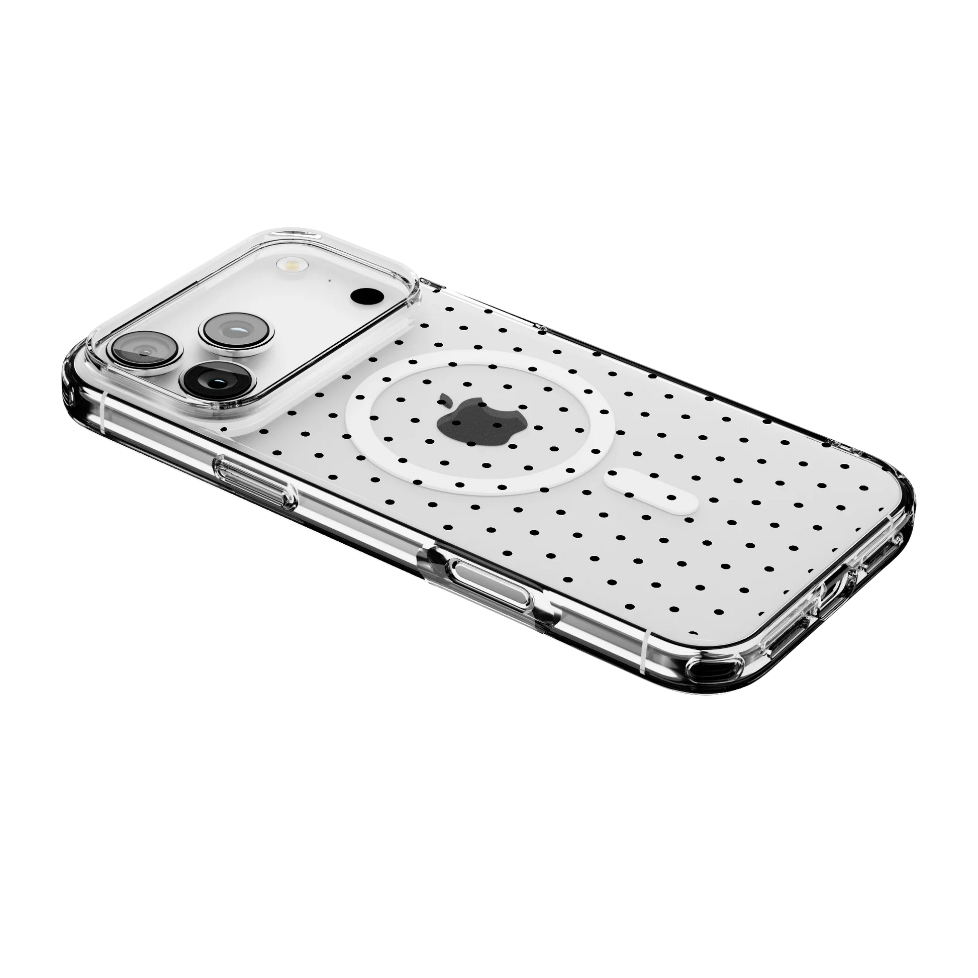 On the Dot | Black Polka Dot Case