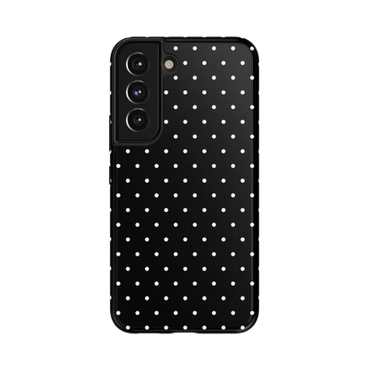 On the Dot | White Polka Dot Case