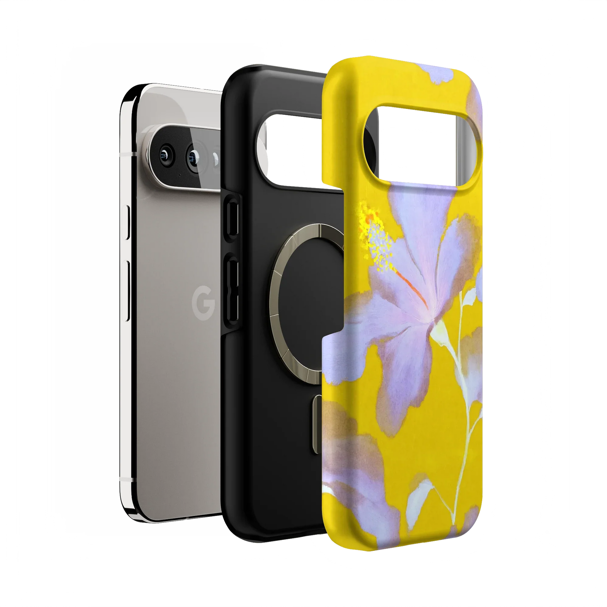 Hibiscus Haze | Painted Floral Case