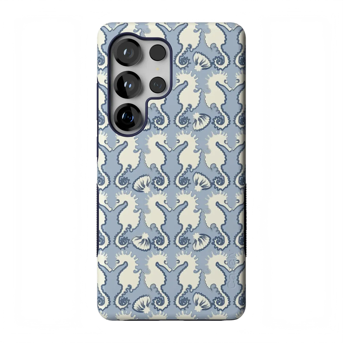 Seahorse Drift | Coastal Blues Case - Galaxy S25 Ultra