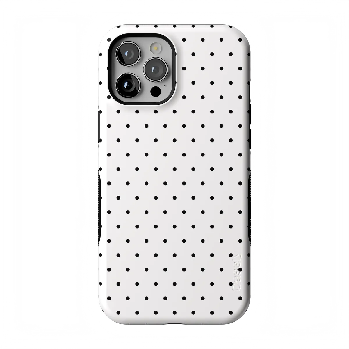 On the Dot | Black Polka Dot Case