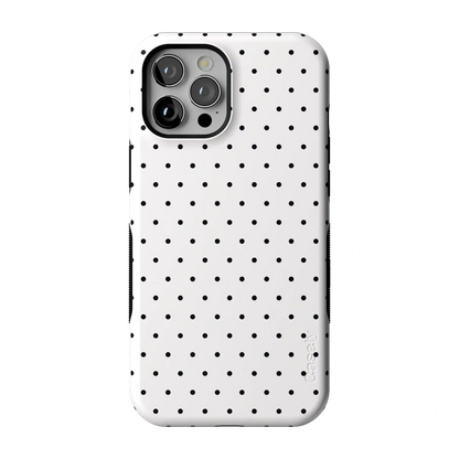 On the Dot | Black Polka Dot Case