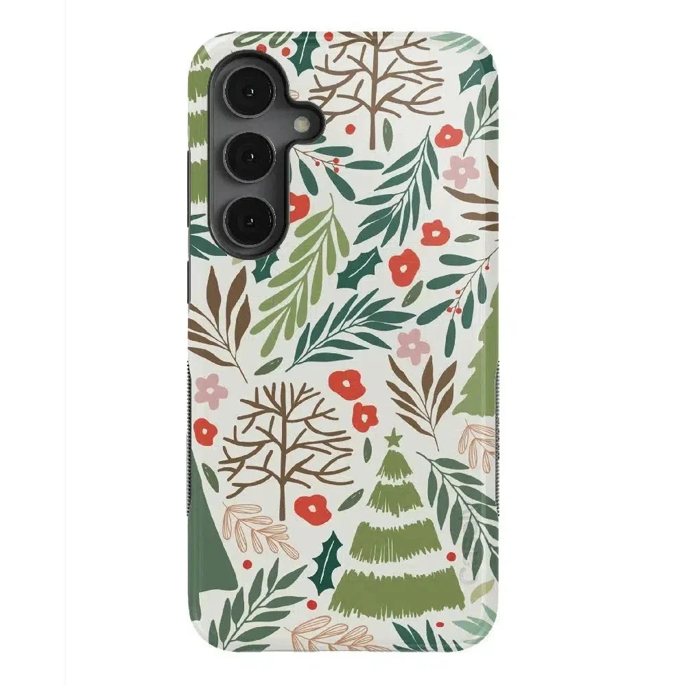 Under the Mistletoe | Holiday Case Phone Case Casetry Bold Flex + MagSafe® Galaxy S25 Plus
