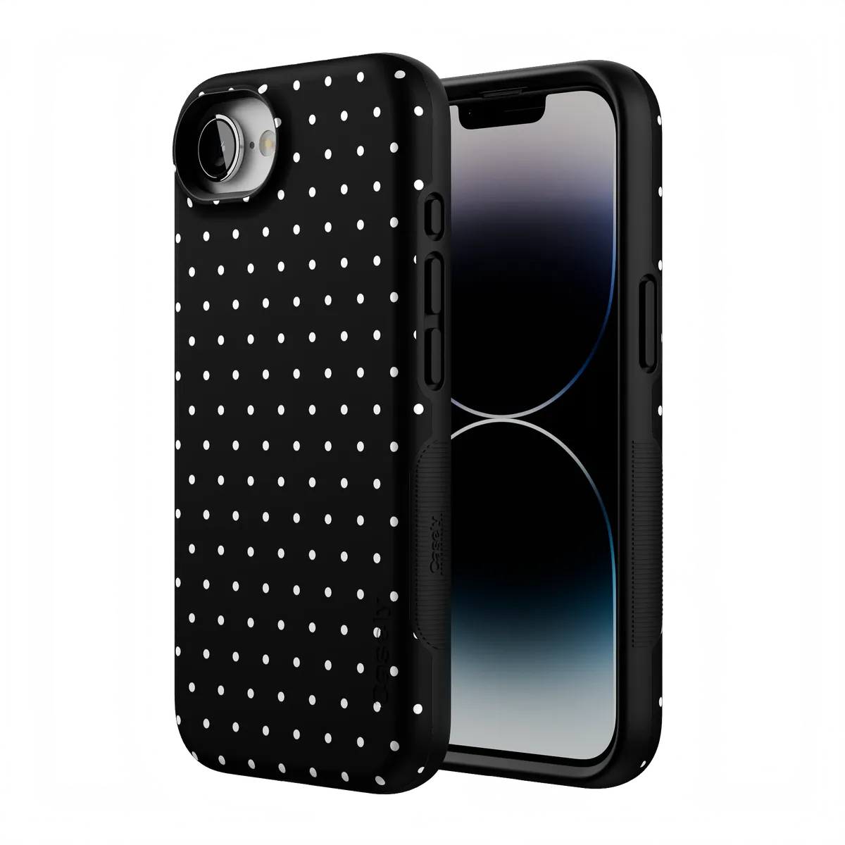 On the Dot | White Polka Dot Case
