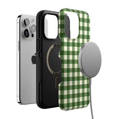 Checked Twice | Green Plaid Case