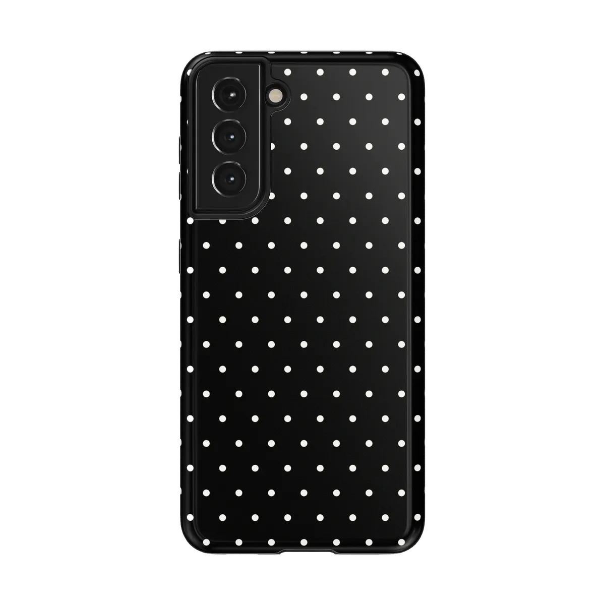 On the Dot | White Polka Dot Case