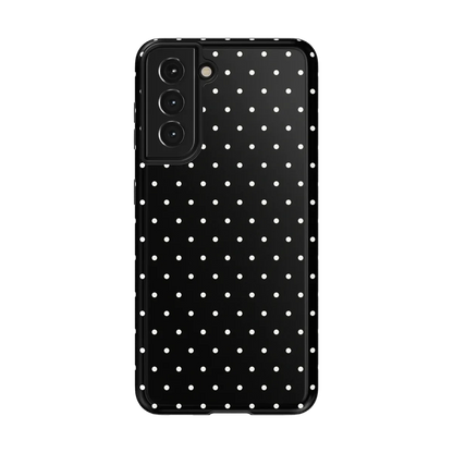 On the Dot | White Polka Dot Case