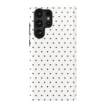 On the Dot | Black Polka Dot Case