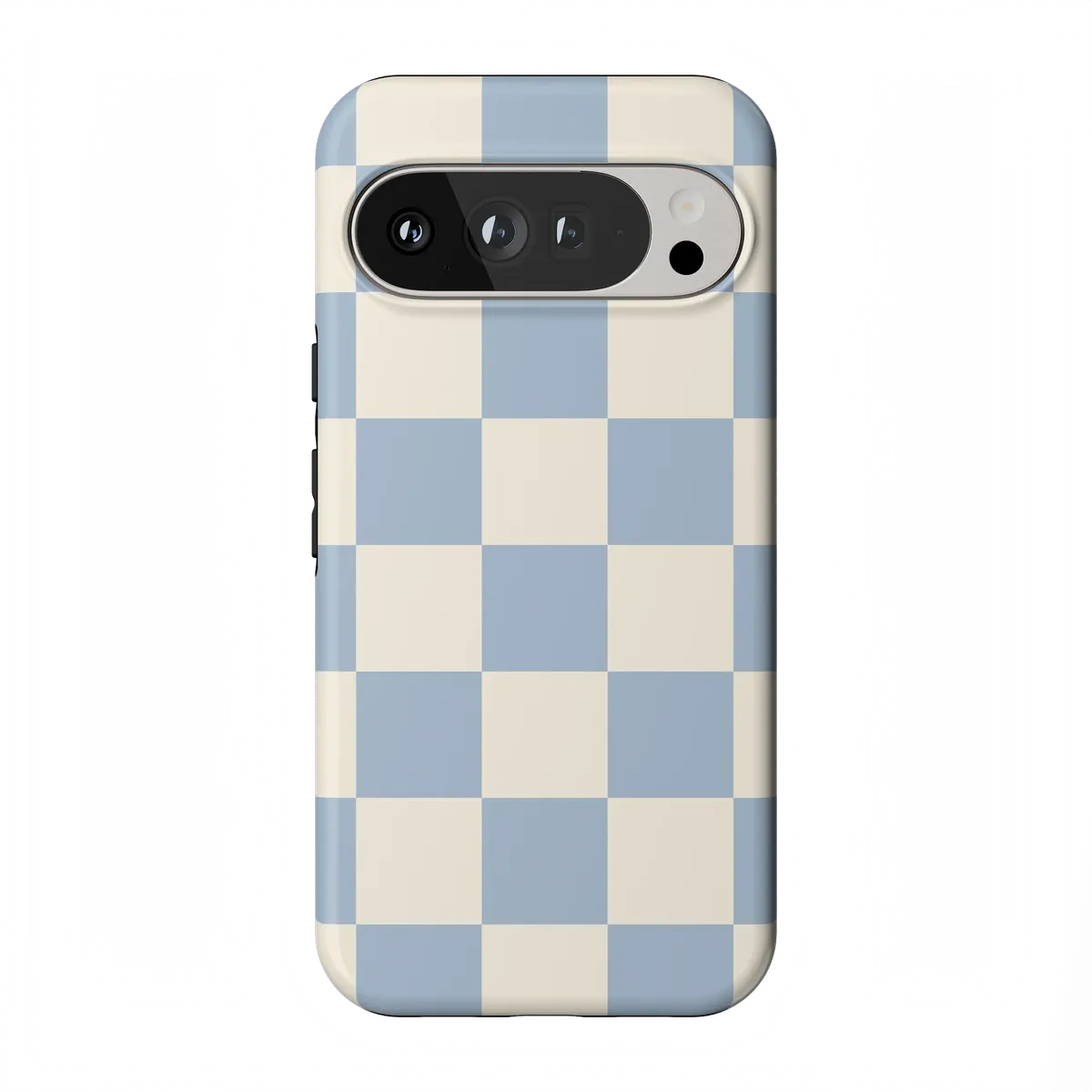 Fit Check | Light Blue Checkerboard Case - Google Pixel 10 Pro XL
