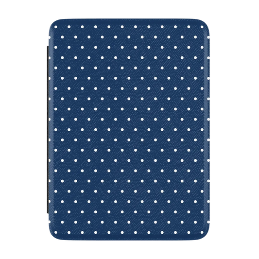 On the Dot | Navy Polka Dot Kindle Case | Casely