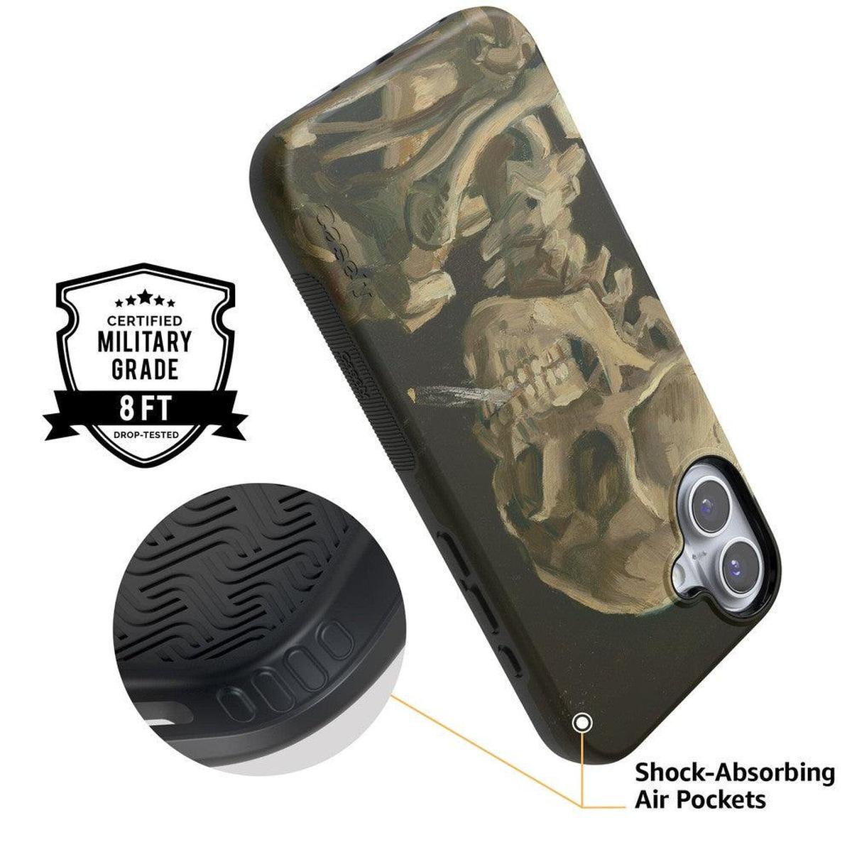 Van Gogh | Head of a Skeleton with a Burning Cigarette Phone Case iPhone Case Van Gogh Museum