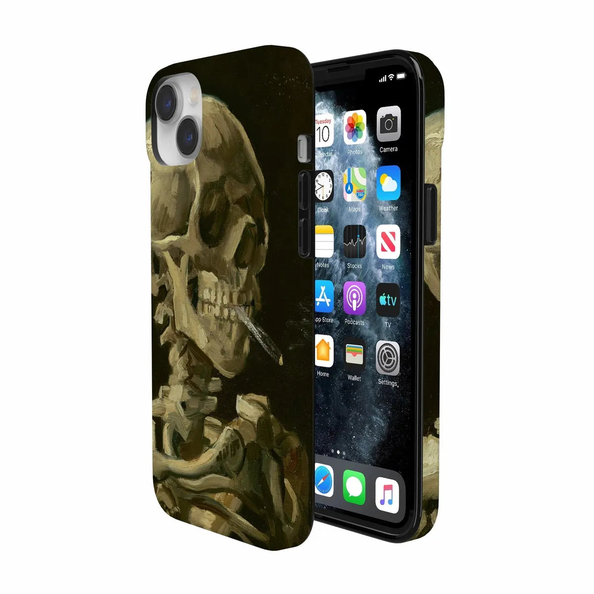 Van Gogh | Head of a Skeleton with a Burning Cigarette Phone Case iPhone Case Van Gogh Museum