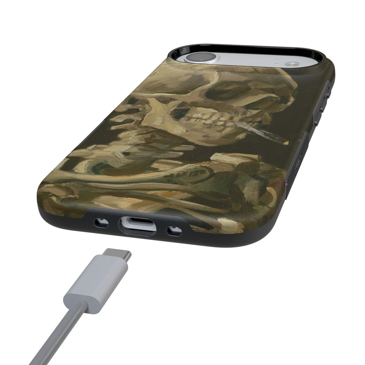 Van Gogh | Head of a Skeleton with a Burning Cigarette Phone Case iPhone Case Van Gogh Museum