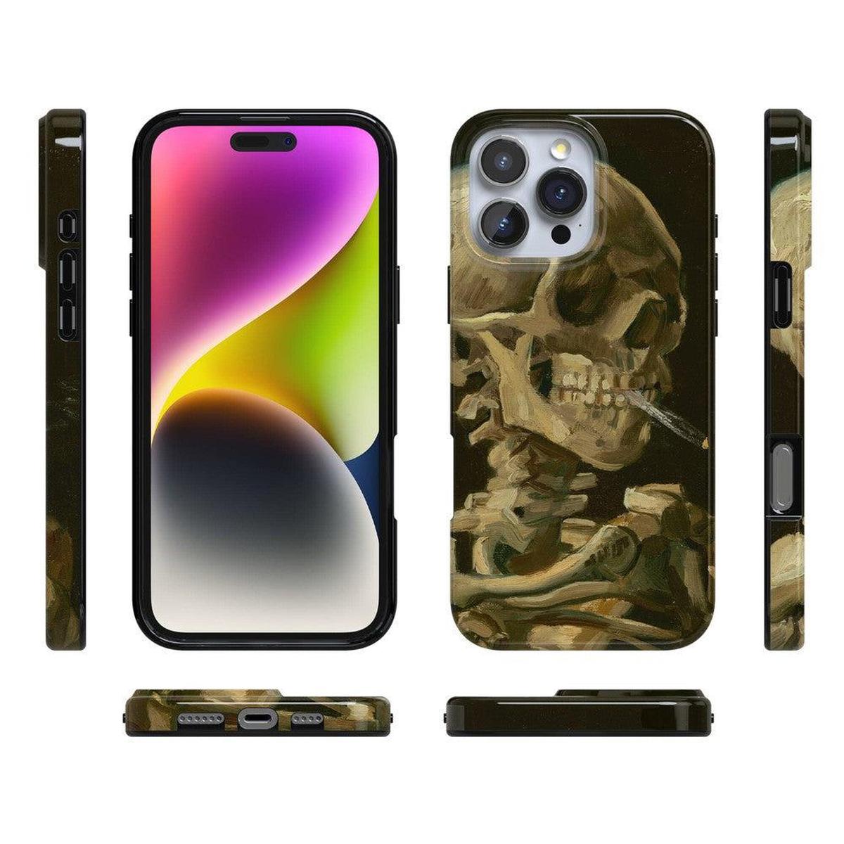 Van Gogh | Head of a Skeleton with a Burning Cigarette Phone Case iPhone Case Van Gogh Museum